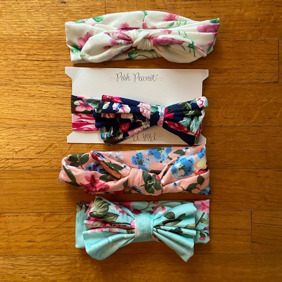 Posh Peanut Other - Posh Peanut Hair Bows - Set of 4